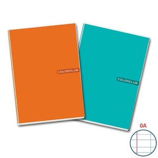 Blasetti Colorclub - Taccuino - A4 - 21 fogli / 42 pagine - quadretti - disponi…