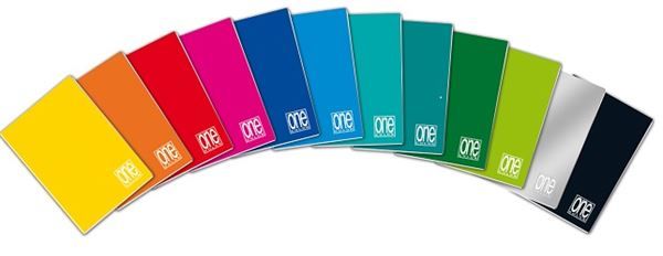 Blasetti One Color - Taccuino - 120 x 170 mm - 20 fogli / 40 pagine - quadretti…
