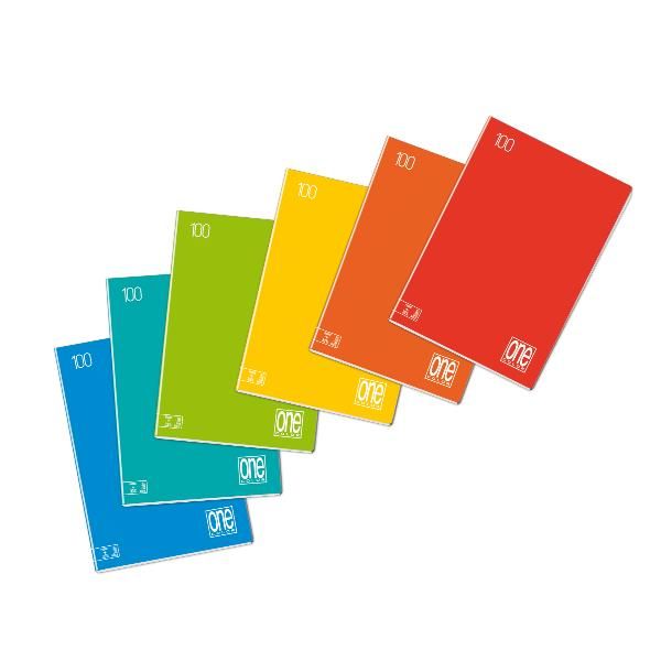 Blasetti One Color - Taccuino - A4 Maxi - 25 fogli / 50 pagine - a righe - disp…