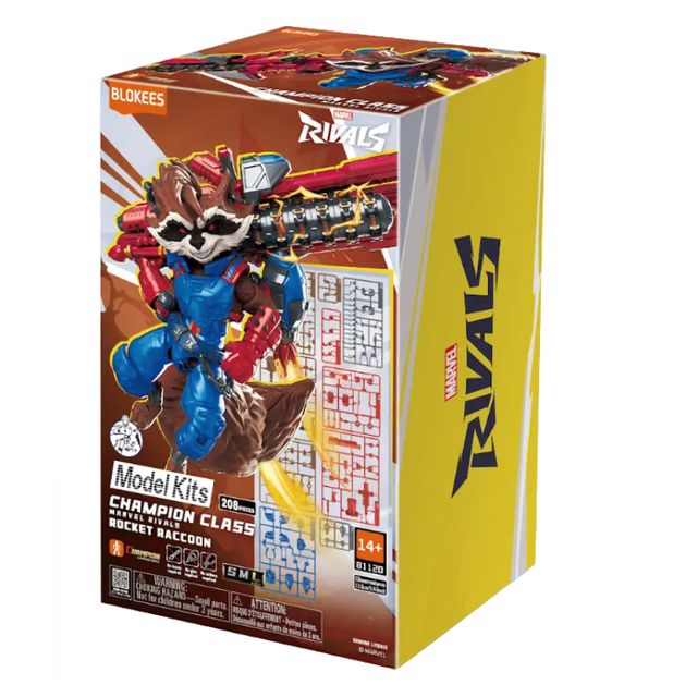 Blokees - Marvel Rivals - Champion Class 08 - 81120 Rocket Model Kit