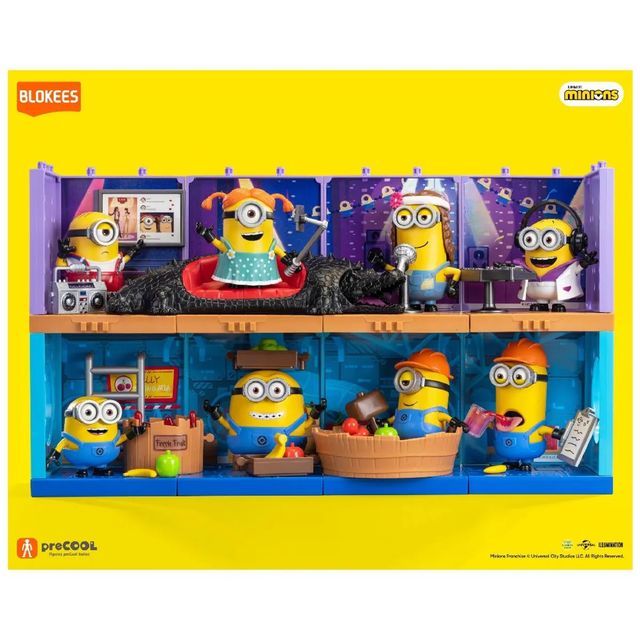 Blokees - Minions preCOOL - 74855 Minions Celebration Party CASE OF 8
