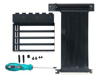 Bracket PCI Verticale + Estensione cavo per posizionamento VGA verticale su cas…