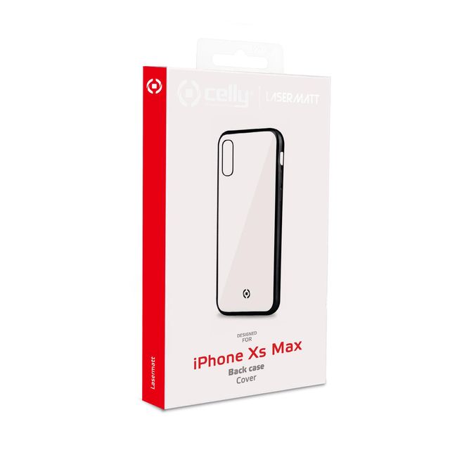 Celly Laser Matt - Cover per cellulare - TPU (poliuretano termoplastico) - nero…