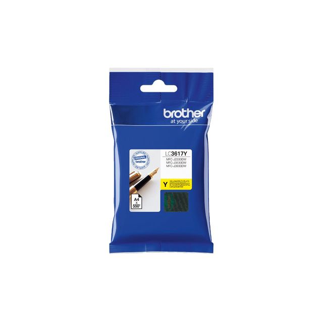 Brother LC-3617Y cartuccia d'inchiostro 1 pz Originale Resa standard Giallo