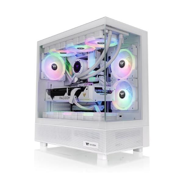 CABINET - View 270 TG ARGB Snow Mid Tower Chassis