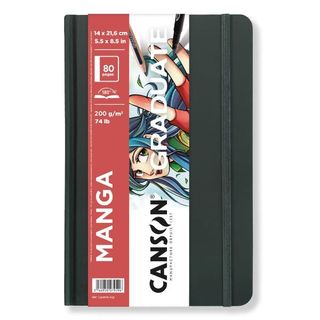 CANSON CF5 SKETCHBOOK 14X21,6CM 80PAGMANGA