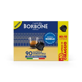 CAPSULE MONODOSE DI CAFFE' MISCELA BLU COMPATIBILI DOLCE GUSTO - 90PZ