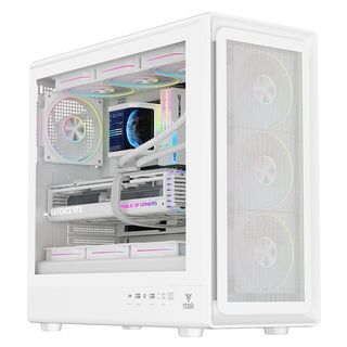 CASE GAMING TOWER MESHCORE 36W - NO ALIMENTATORE - ARGB FAN - BIANCO (ITGCAMC36…