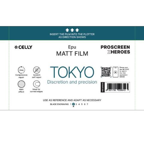 CELLY 10 PZ PROFILM MATT TOKYO