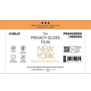 CELLY 5 PZ PROFILM PRIVACY NEW YORK