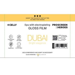 CELLY 50 PZ PROFILM DUBAI ELECTROPLATING