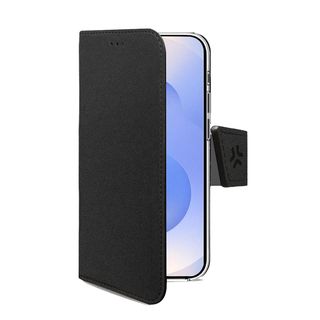 CELLY GALAXY S25 FE WALLY CASE CUSTODIA A LIBRO IN SIMILPELLE NERO
