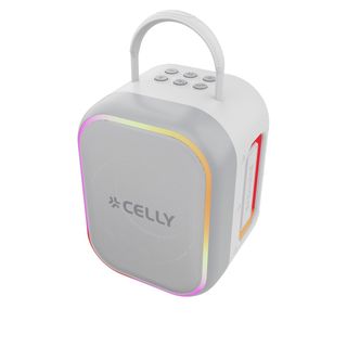 CELLY PARTYKIDS2 SPEAKER WIRELESS 10 W CON 2 MICROFONI WIRELESS CON EFFETTI VOC…