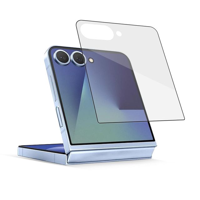 CELLY SAMSUNG GALAXY Z FLIP 7/ Z FLIP 7 ENTERPRISE EDITION FULL GLASS PROTEGGI …