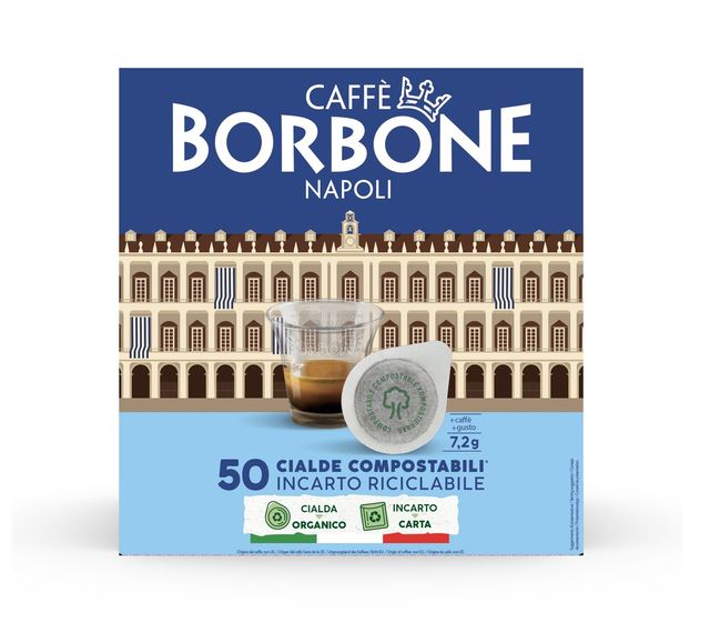 CIALDA MONODOSE DI CAFFE' MISCELA NOBILE BLU - 50PZ
