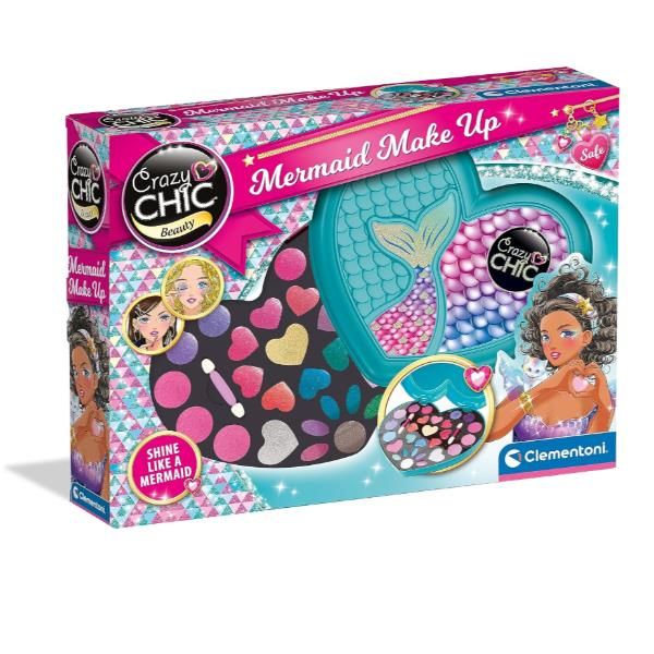 CLEMENTONI CRAZY CHIC LOVE MAKE UP COFANETTO CON TRUCCHI LAVABILI SET COSMETICI
