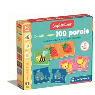 CLEMENTONI MONTESSORI - LE MIE PRIME 100PAROLE