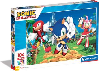 CLEMENTONI PUZZLE 104 MAXI SONIC