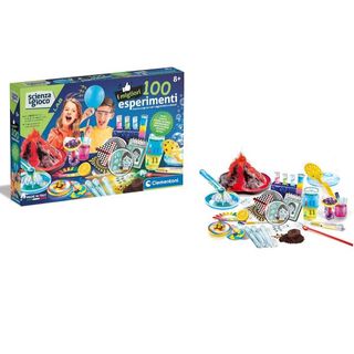 CLEMENTONI SCIENZA E GIOCO I MIGLIORI 100 ESPERIMENTI LABORATORIO DI SCIENZE CH…