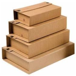 COLOMPAC SCATOLA AUTOMONTANTE IN CARTONE 75X165X271 mm AVANA CONF 20 Pz.