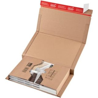 COLOMPAC SCATOLE AUTOMONTI IN CARTONE 510X330X85 mm MARRONE CONF 20 Pz.
