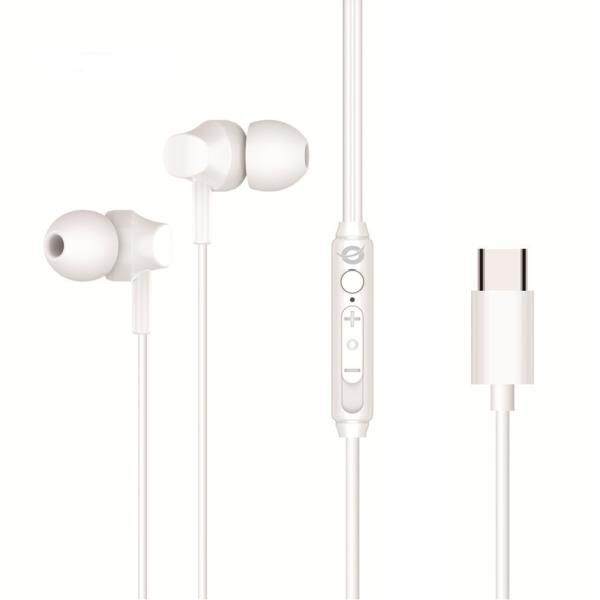 CONCEPTRONIC AURICOLARI IN-EAR USB-C WHITE