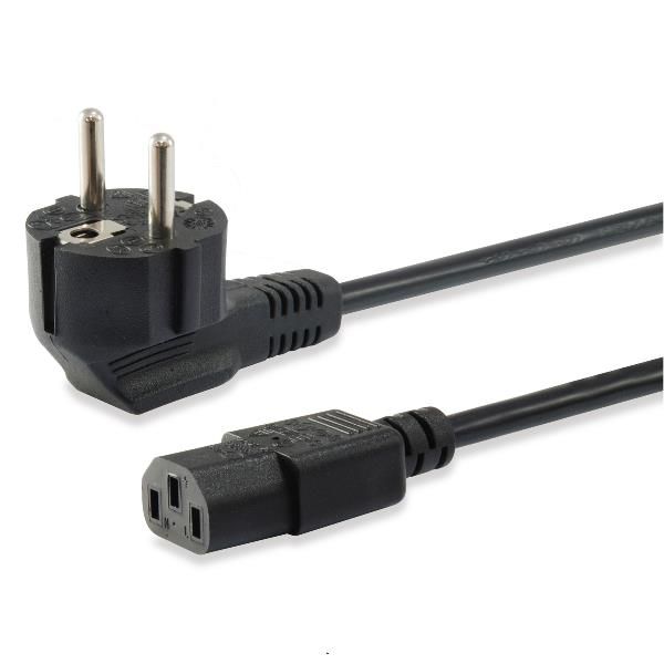CONCEPTRONIC CAVO ALIMENTAZIONE SHUCKO MASCHIO A C13 FEMMINA 1.8 MT NERO