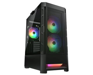 COUGAR Gaming Airface RGB CGR-5ZD1B-AIR-RGB Midi Tower Nero