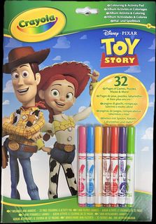 CRAYOLA - ALBUM ATTIVITA & COLORING TOY STORY 04-7047 iva.ass.imp art74