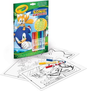 CRAYOLA - ALBUM COLORING SONIC - 04-0866 iva.ass.imp art74