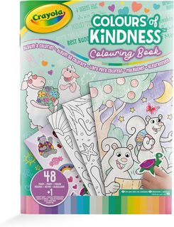 CRAYOLA - ALBUM DA COLORARE COLOURS OF KINDNESS 48 PAGINE 25-2737 iva.ass.imp a…