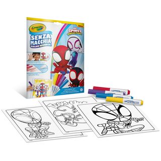 CRAYOLA - COLORING SET COLOR WONDER "DISNEY MARVEL SPIDEY" 25-7022 iva.ass.imp …