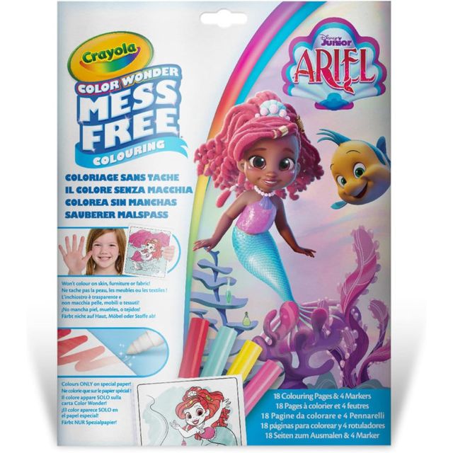 CRAYOLA - COLORING SET CW DISNEY ARIEL 25-7019 iva.ass.imp art74