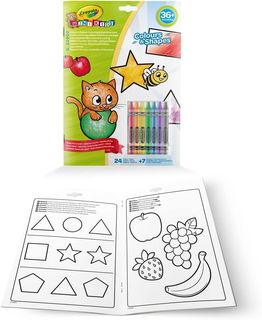 CRAYOLA MINI KIDS - ALBUM COLORI & FORME 24 PAGINE 25-2727 iva.ass.imp art74