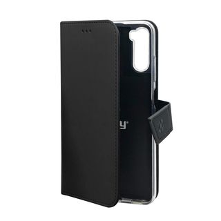 Celly Wally - Flip cover per cellulare - similpelle - nero - per Samsung Galaxy…