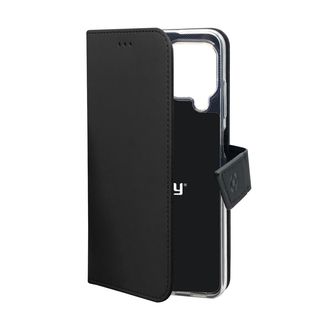 Celly Wally - Flip cover per cellulare - similpelle - nero - per Samsung Galaxy…