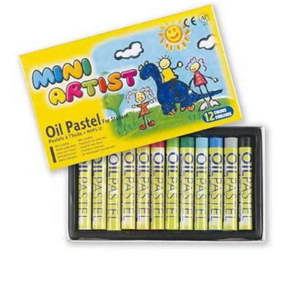 CWR CF12 PASTELLI A OLIO TONDI ASSORT.
