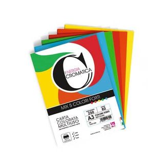 CWR Deco Cromatica - Carta - A4 - 100 fogli - colori intensi assortiti - 80 g/m²