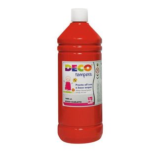 CWR TEMPERA FLACONE 1000ML ROSSO SCARL.