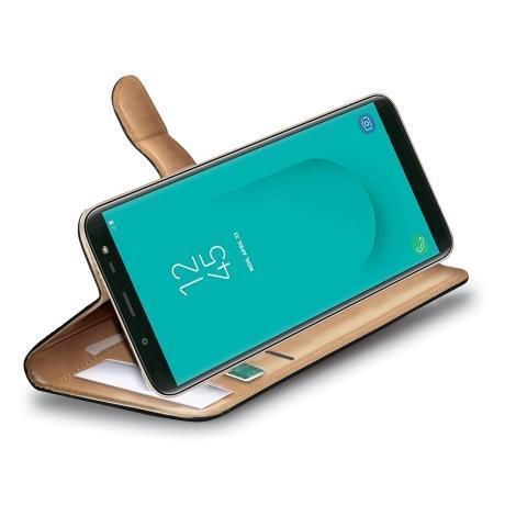 Celly Wally WALLY758 - Flip cover per cellulare - plastica, similpelle - nero -…