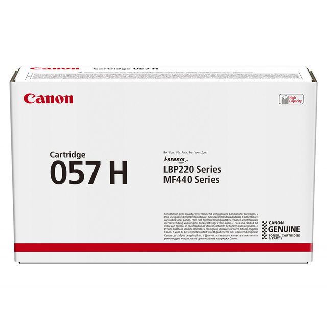 Canon 057H cartuccia toner 1 pz Originale Nero
