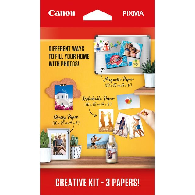Canon Creative Kit - 100 x 150 mm 60 fogli carta fotografica - per PIXMA G5040,…