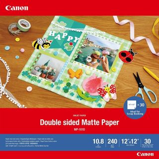 Canon Double-sided Matte Paper MP-101D - Opaca - 275 micron - 304.8 x 304.8 mm …