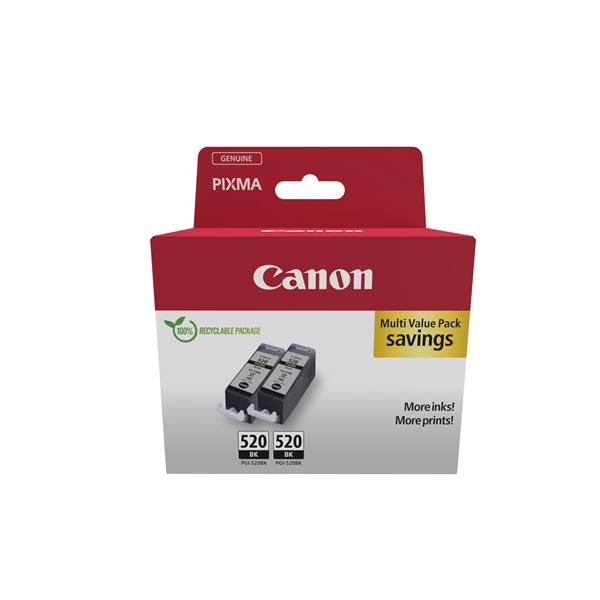 Canon PGI-35BK Twin Pack - Confezione da 2 - 9.3 ml - nero - originale - serbat…