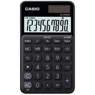 Casio SL-310UC - Calcolatrice tascabile - 10 cifre - pannello solare, batteria …