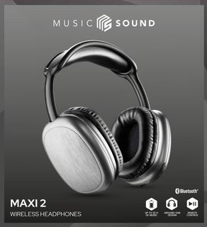 Cellularline MS Cuffie Maxi2 BT Nero