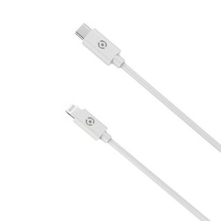 Celly - Cavo Lightning - USB-C maschio a Lightning maschio - 1 m - bianco - Sup…