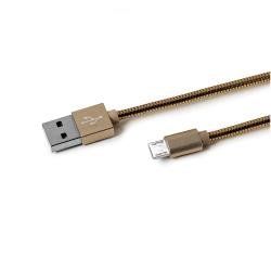 Celly - Cavo USB - Micro-USB Tipo B (M) a USB (M) - USB 2.0 - 2.4 A - oro