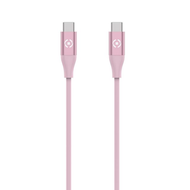 Celly - Cavo USB - USB-C (M) a USB-C (M) - 1.5 m - USB Power Delivery (3A, 60W)…