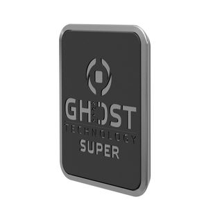Celly Ghost Super Fix - Supporto carta magnetica per telefono cellulare - nero